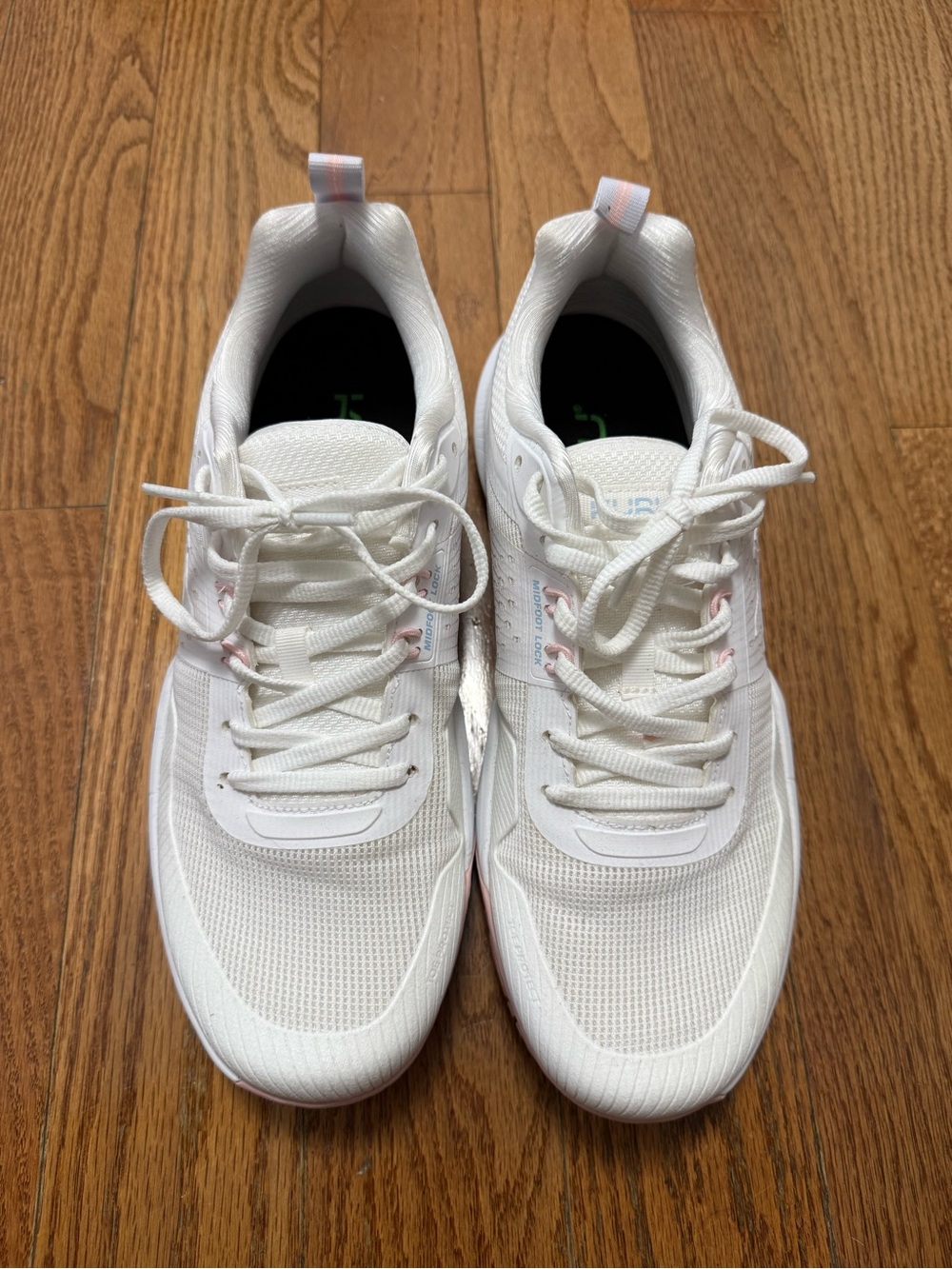 Women's White Athletic Sneakers - Lightweight Comfort Kuru footwear